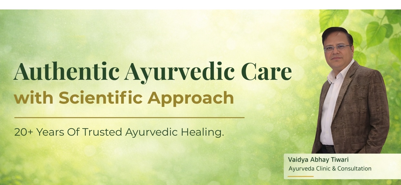 vaidya abhay tiwari best ayurvedic doctor in Jhansi